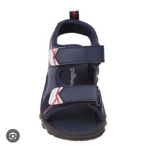 Rugged Bear Boys' 4 Double Hook & Loop Open Toe Sport Sandals - New